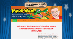 Desktop Screenshot of kidshowvent.com